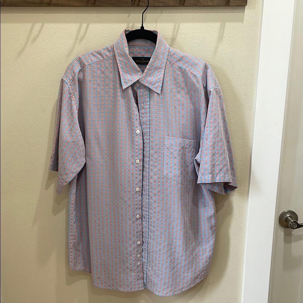 Men's Bugatchi Checkered Shirt